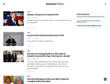 Tablet Screenshot of americanpolitics.us